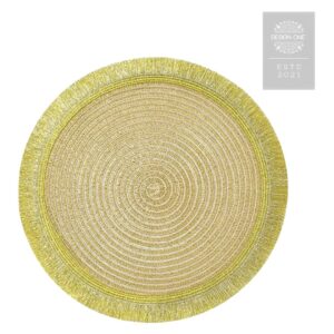 Gold Fringe Placemat