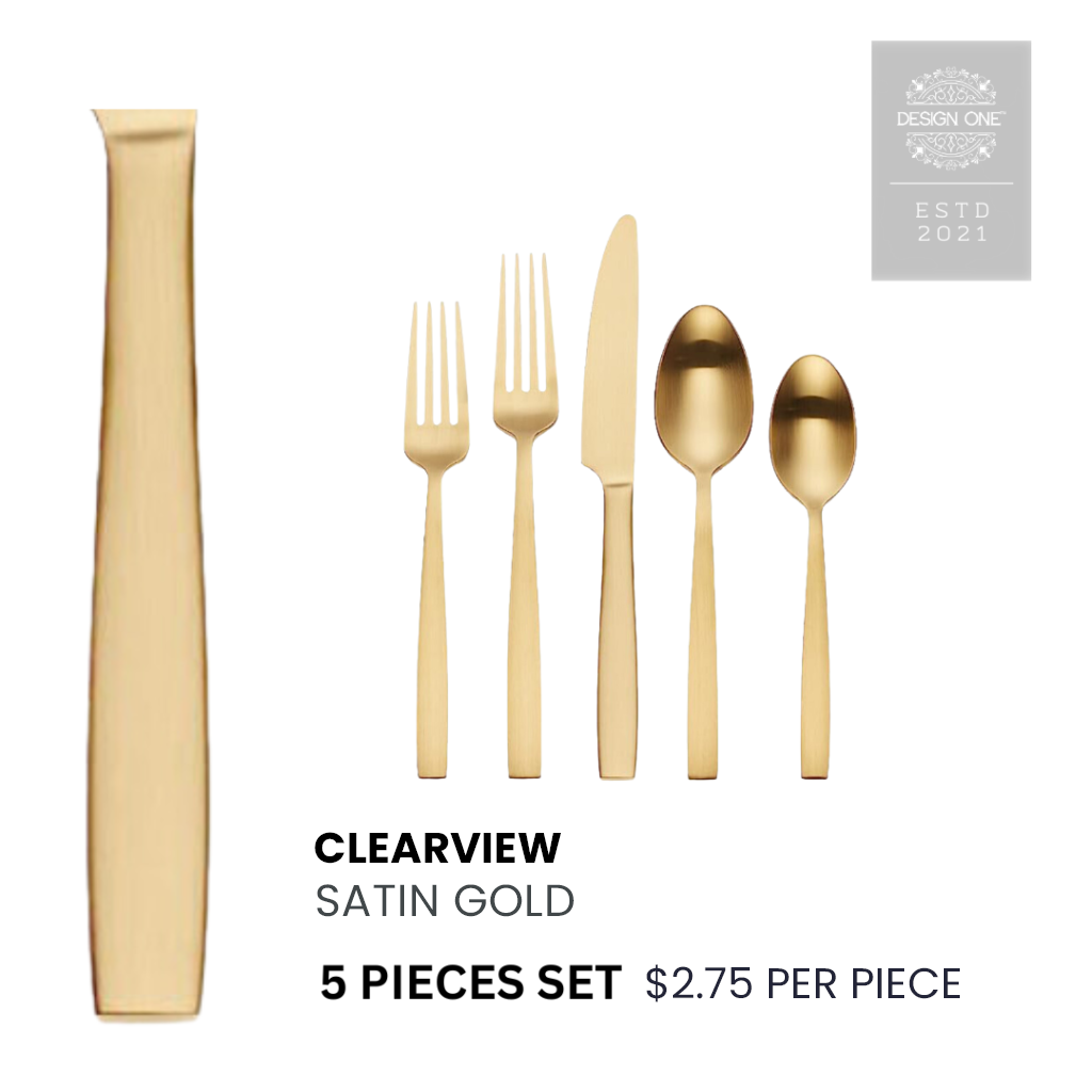 Clearview Gold Satin