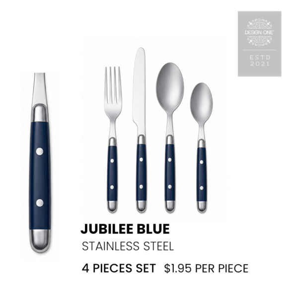jubilee blue flatware